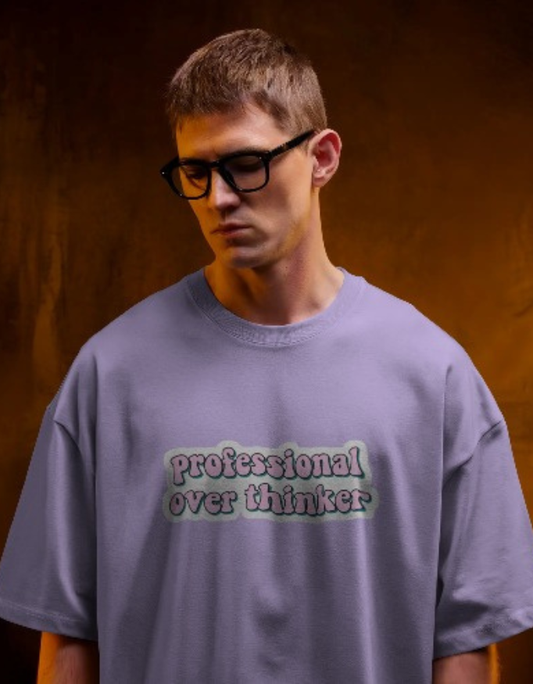 Professional Overthinker Unisex Oversized Classic T-Shirt