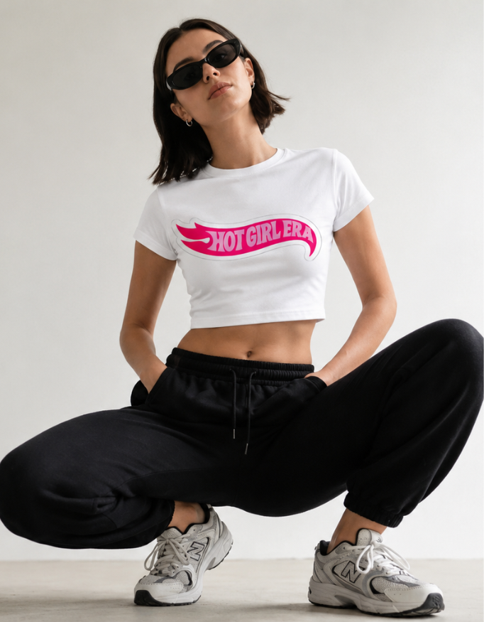 Hot Girl Era Baby Tee