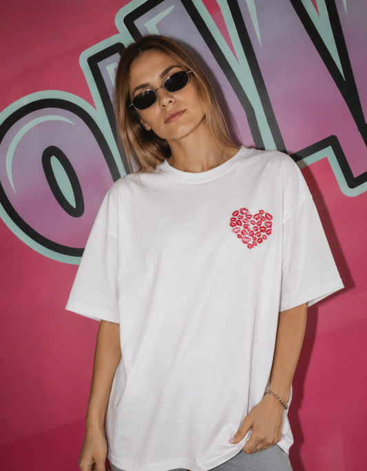 Kisses Unisex Oversized T-Shirt