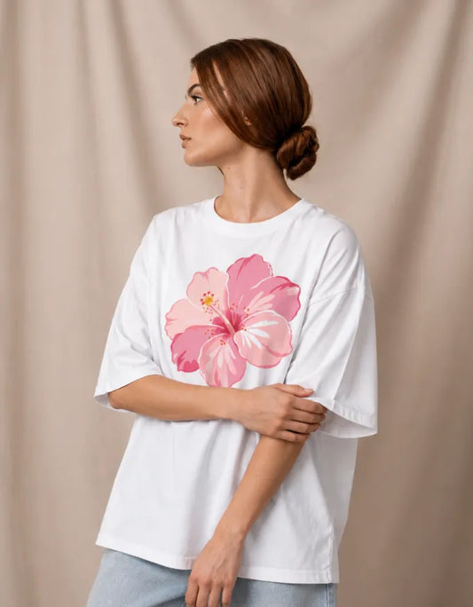 Hibiscus Flower Tee