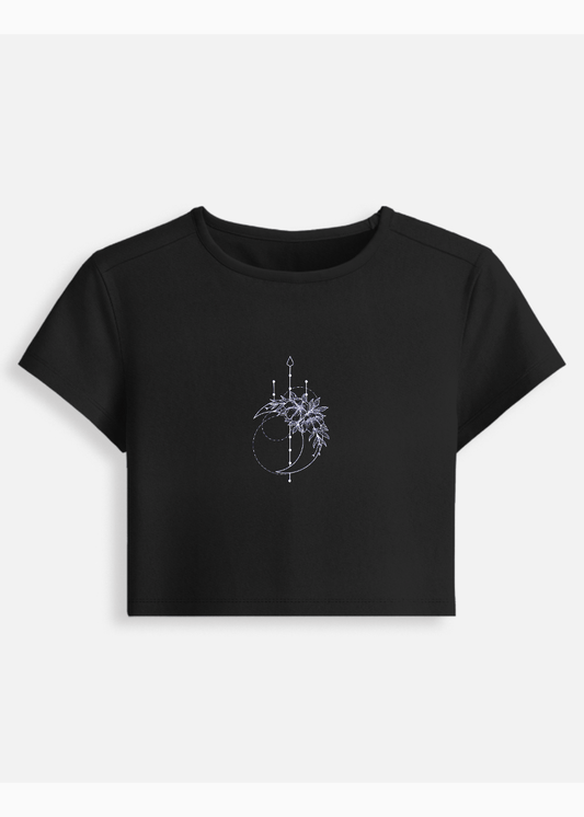 Celestial Moon Baby Tee